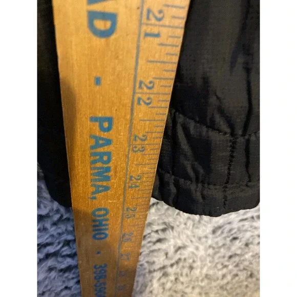 Jockey Convertible Fleece Lined Quilted Jacket Black Size M Soft and Cozy - Picture 4 of 14